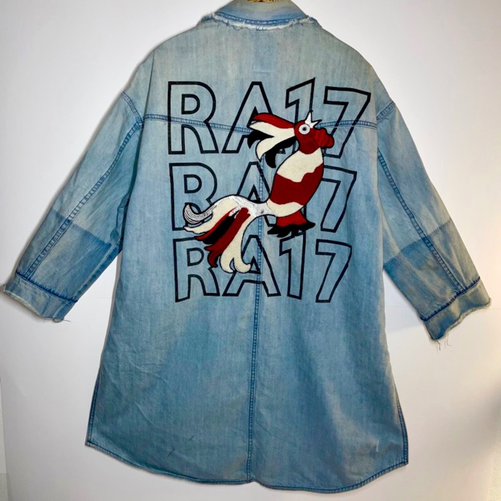 1/1 Custom Denim Shirt Dress